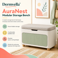 Dermvella™ AuraNest Modular Storage Bench