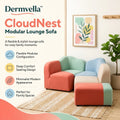 Dermvella™ CloudNest Modular Lounge Sofa